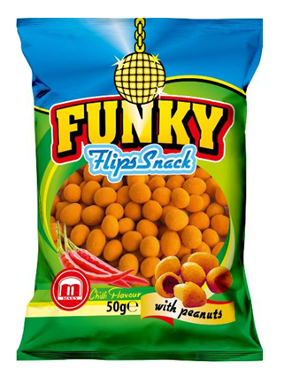 Funky Coated Peanuts Chilli (30x50g)