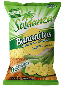Soldanza Bananitos Salados (24x71g)