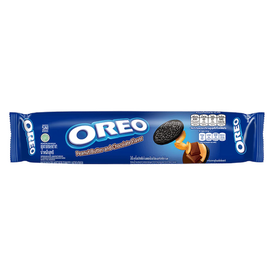 Oreo Biscuit Sandwich Peanut Butter & Chocolate (24x110,4g)